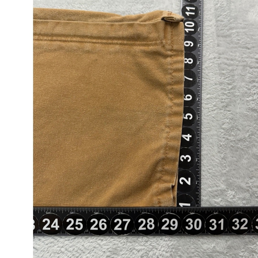 Carhartt Brown Duck Canvas Overalls - Picture 6 of 16